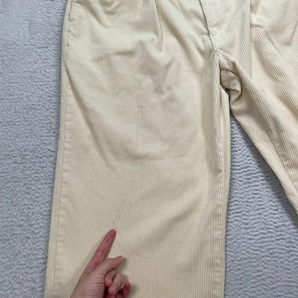 Polo Ralph Lauren Pants Men's Size‎ 42X32 (Fits 40X30) Corduroy Andrew Pleated